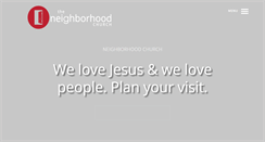 Desktop Screenshot of neighborhoodchurch.cc